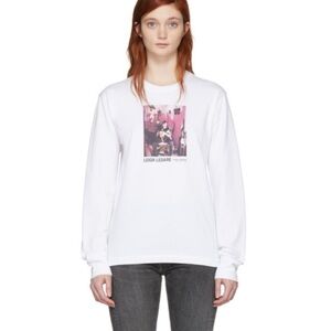 Helmut Lang Long Sleeve Cotton Shirt White
